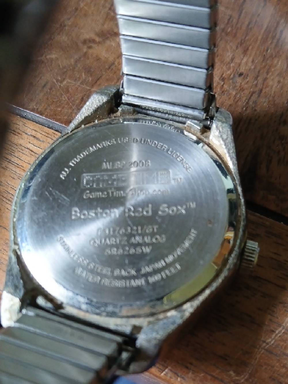 Boston Red Sox Black Dial Men's Sports Watch. - Picture 3 of 4